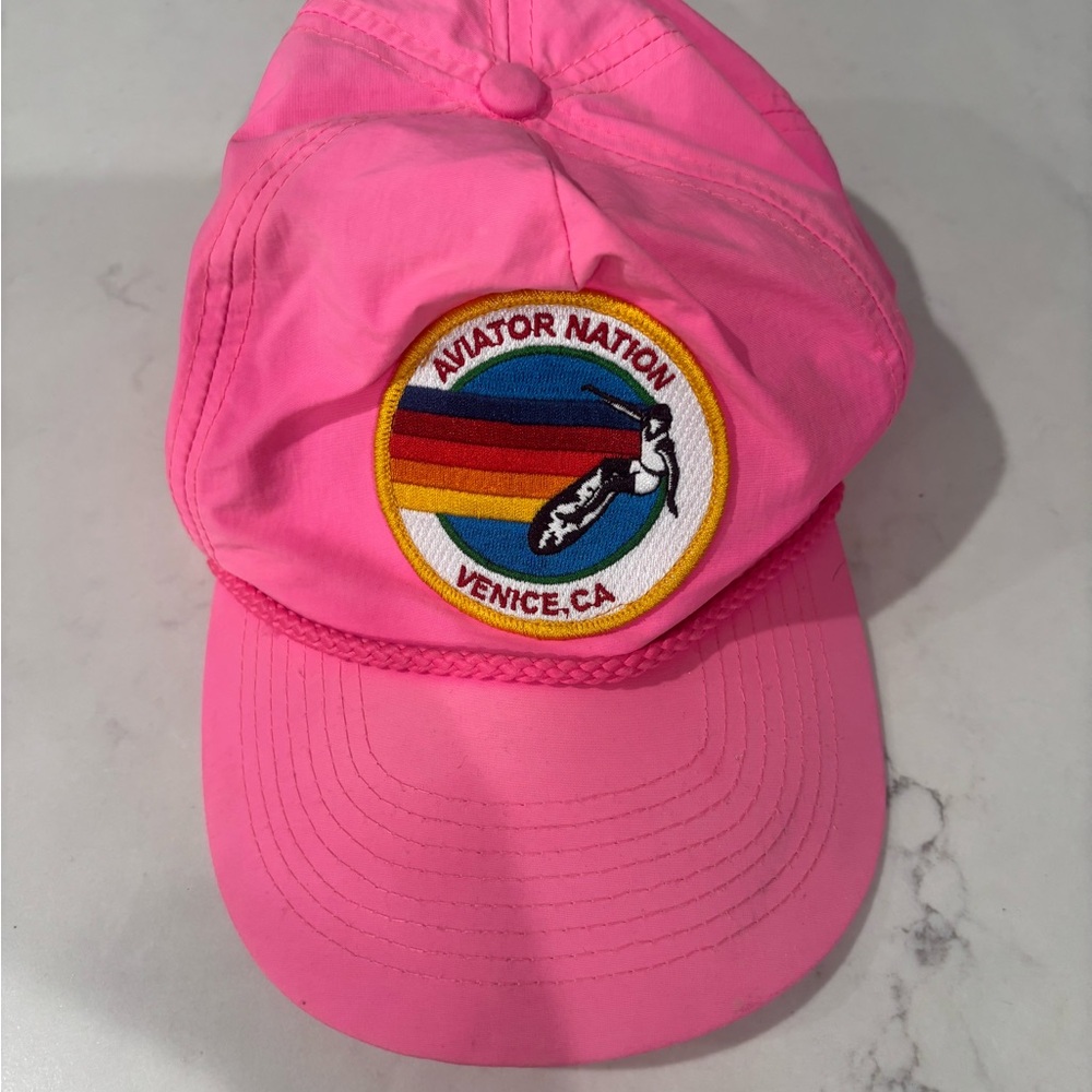 Aviator Nation Pink hat